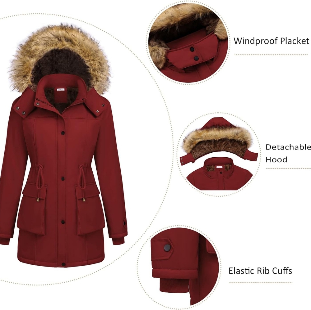 Women's Red Coat - New with Tags!!